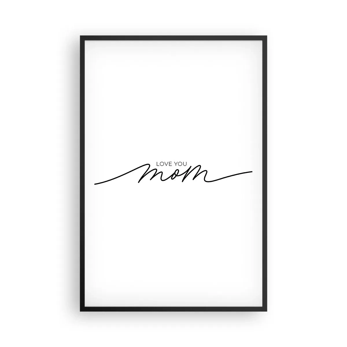 Plakát v černém rámu - Velké emoce - 61x91 cm