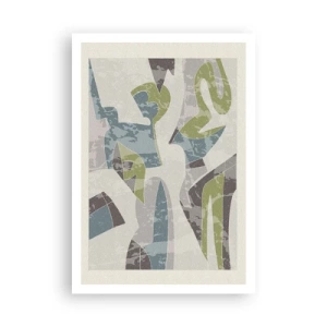 Plakát - Kompozice za sklem - 70x100 cm