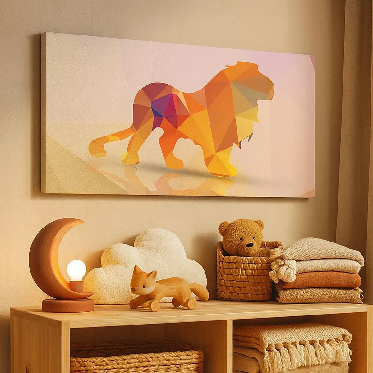 Obraz na plátně - Diamantový král - 100x40 cm