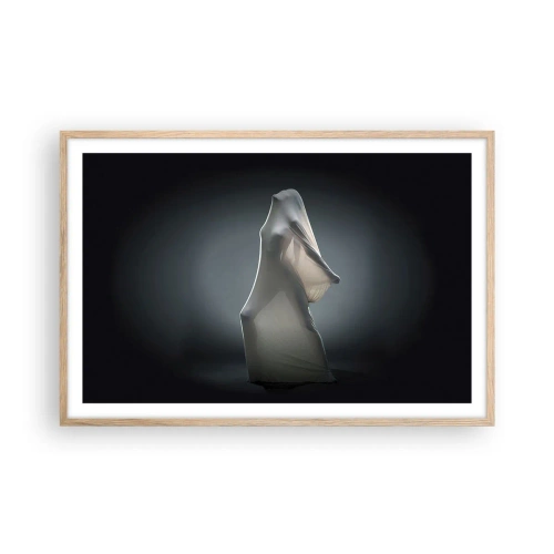 Plakát v rámu světlý dub - Skryté touhy - 91x61 cm