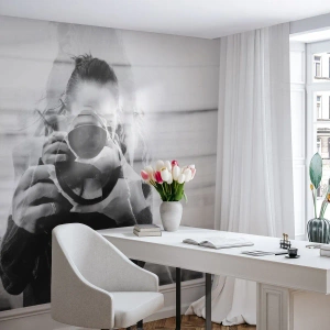 Fototapeta Samolepicí Deluxe Sticker - Tvůrce a materiál - Abstrakce, Fotograf, Žena - 200x140 cm