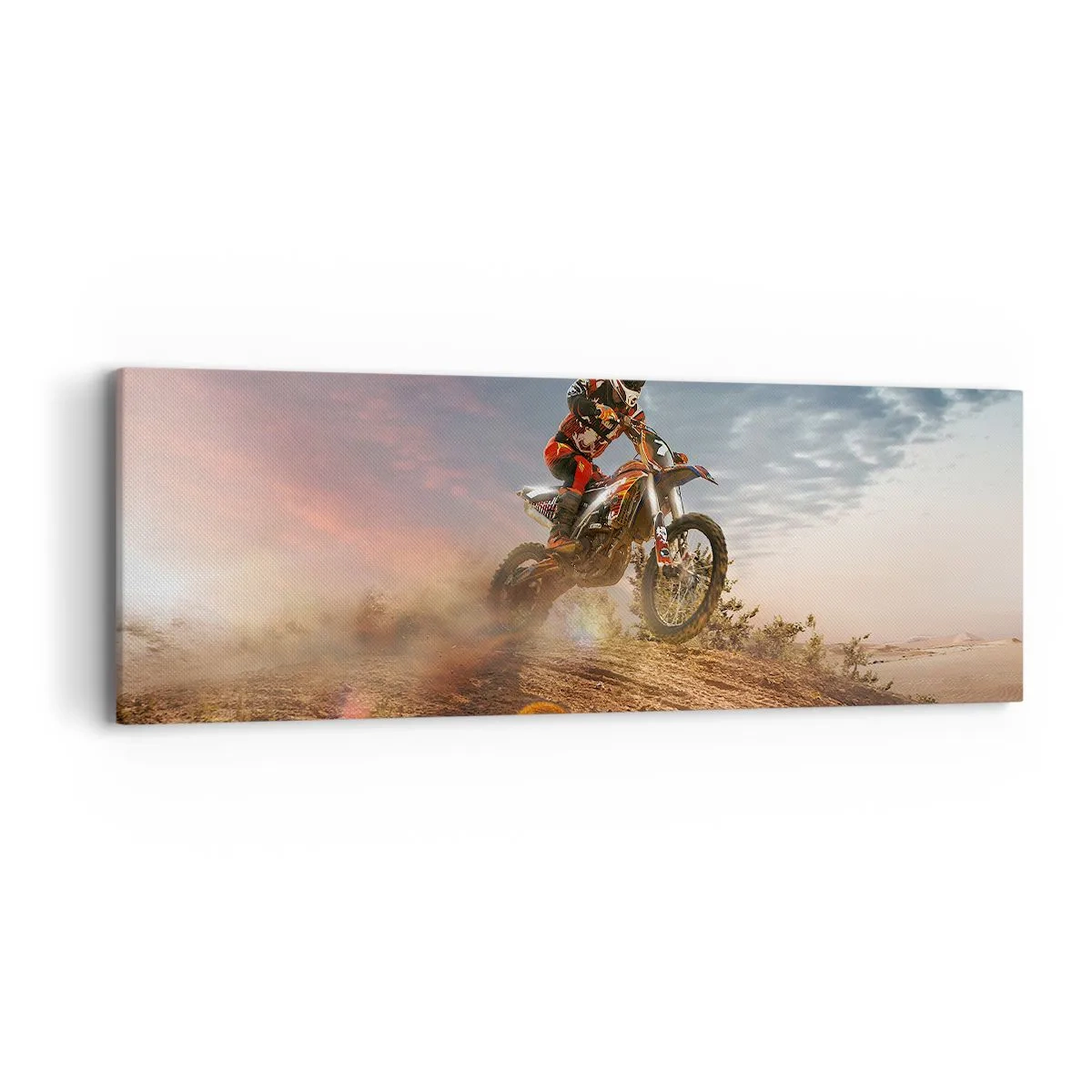 Obraz na plátně - Pro vítězství - 90x30 cm