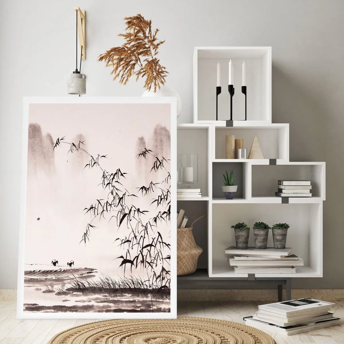 Plakát - Klid rýžových polí - 70x100 cm