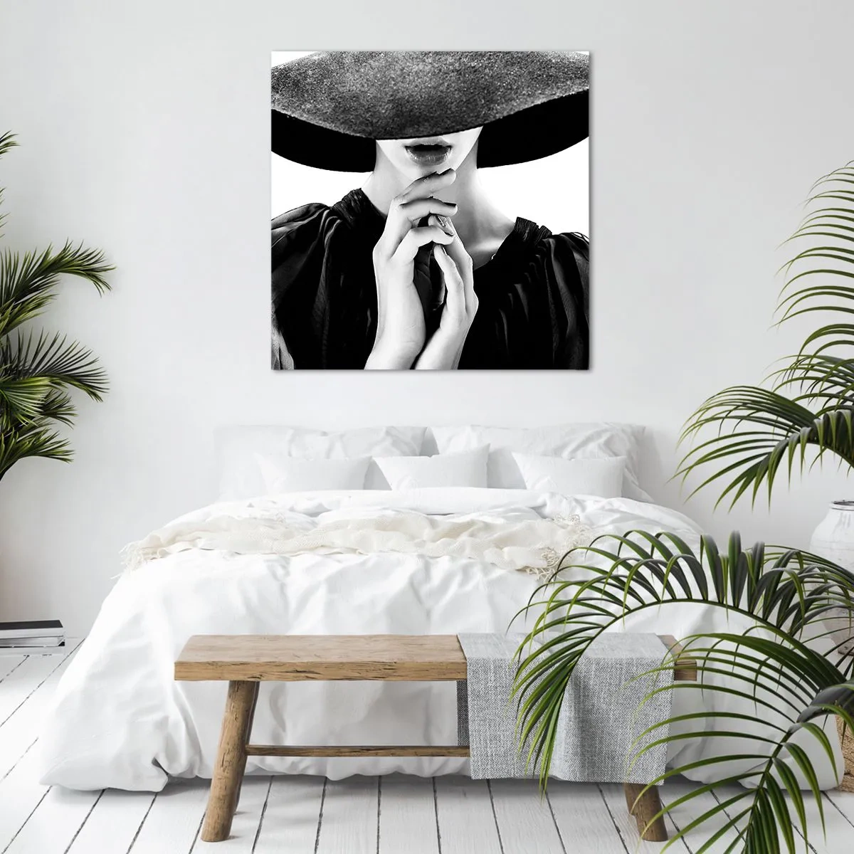 Obraz na plátně - Ukrytá krása - 60x60 cm