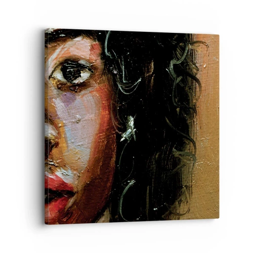 Obraz na plátně - Černá a jas - 30x30 cm