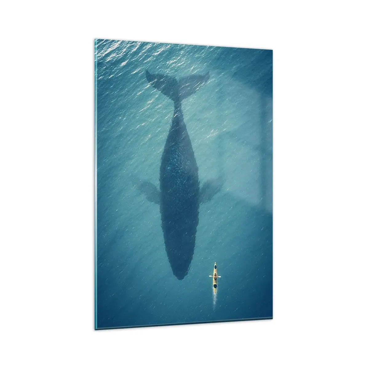 Obraz na skle - Setkání na oceánu - 80x120 cm