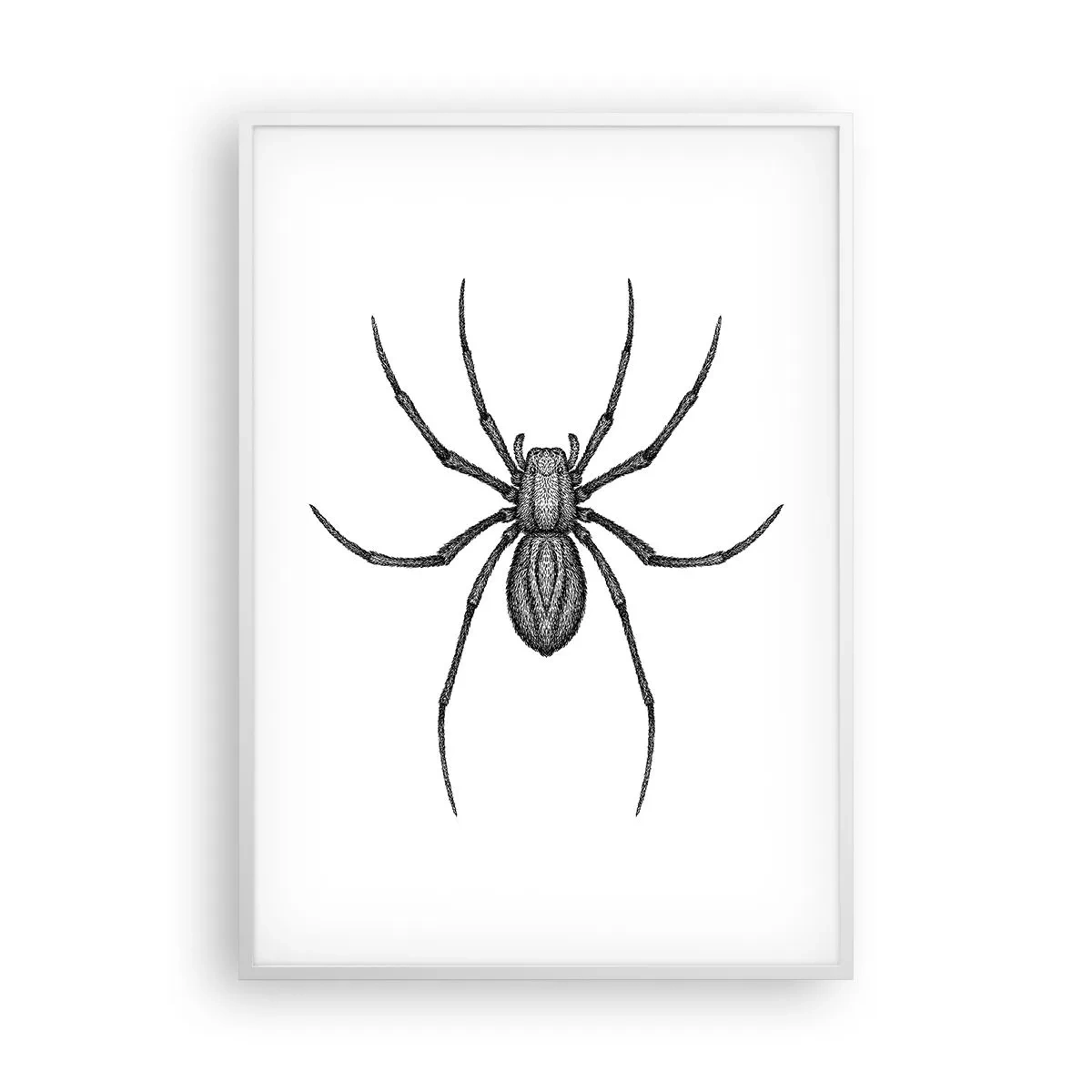 Plakát v bílém rámu - Znepokojivá přesnost - 70x100 cm