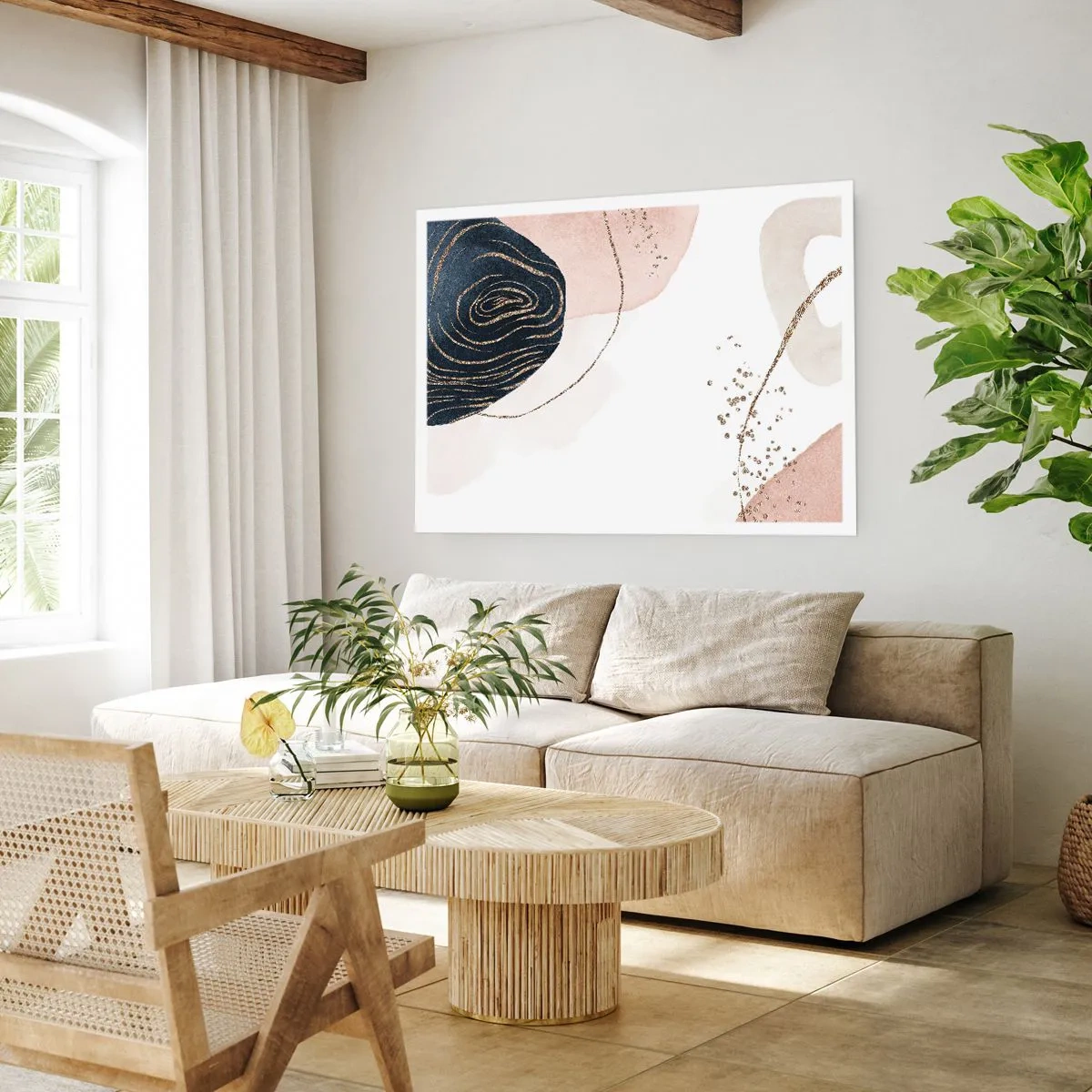 Plakát - Vše plyne - 100x70 cm