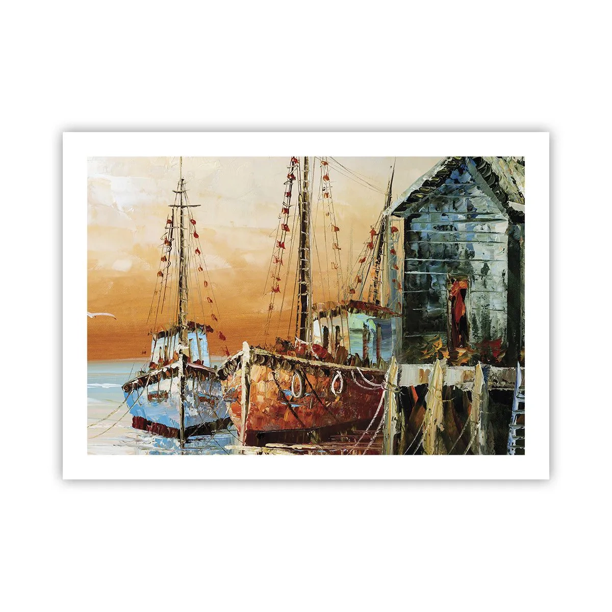 Plakát - Klidný návrat - 70x50 cm