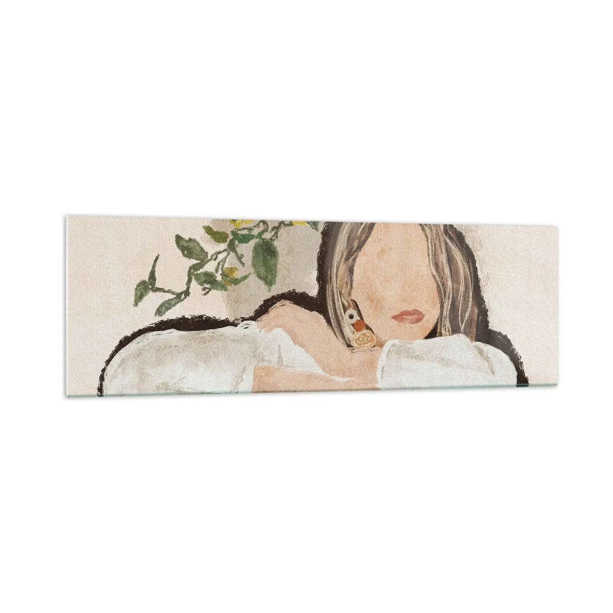 Obraz na skle - Krasavice z jihu - 160x50 cm