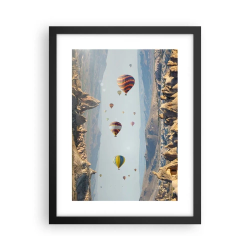 Plakát v černém rámu - Zde je možné vše - 30x40 cm