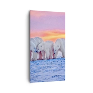 Obraz na plátně - Stačí rodinné teplo - 55x100 cm