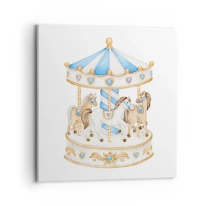 Obraz na plátně - Sladké dětství - 70x70 cm