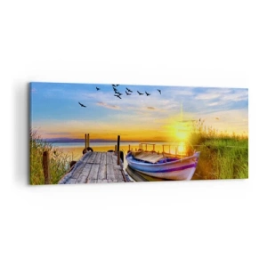 Obraz na plátně - Na shledanou zítra - 120x50 cm