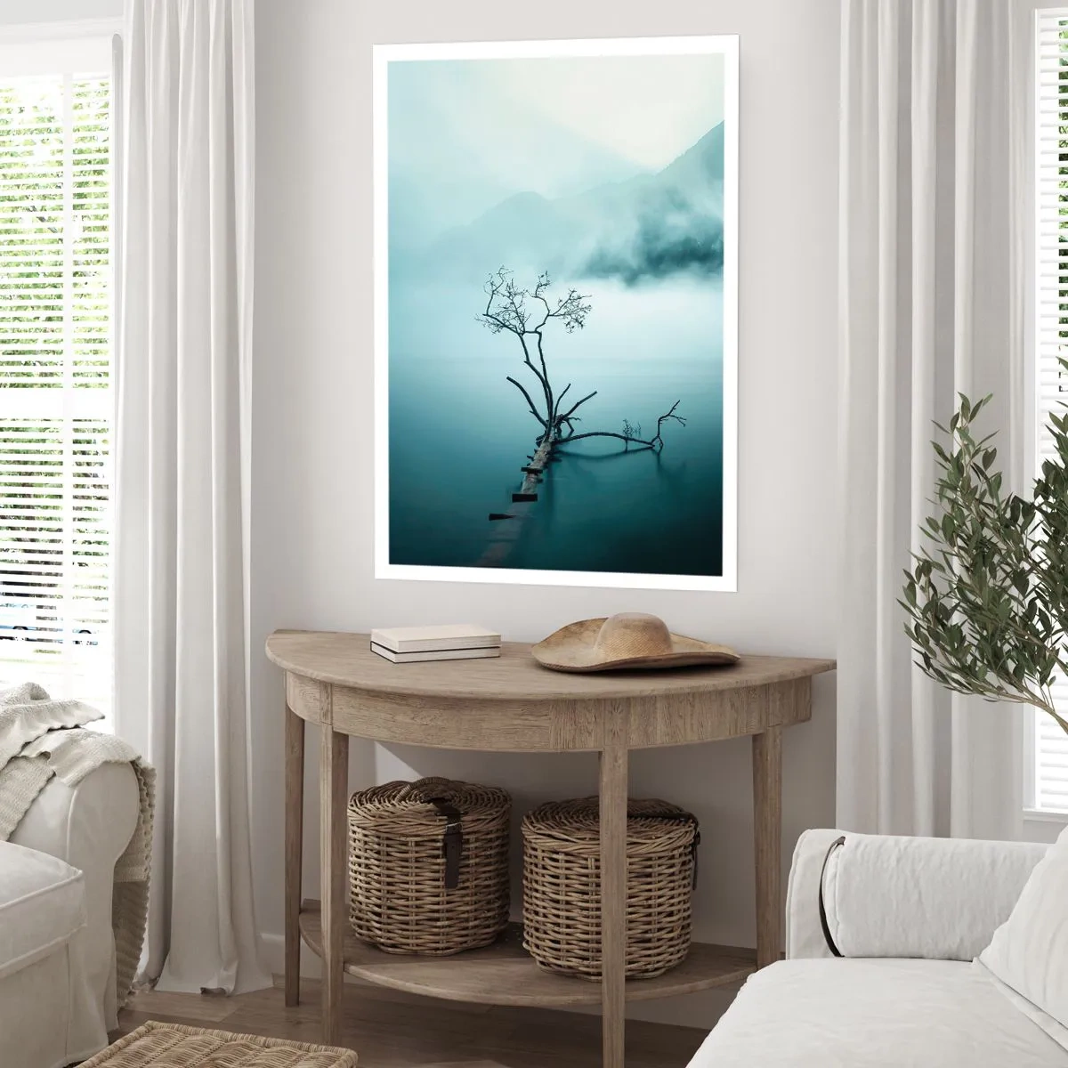 Plakát - Z vody a mlhy - 50x70 cm