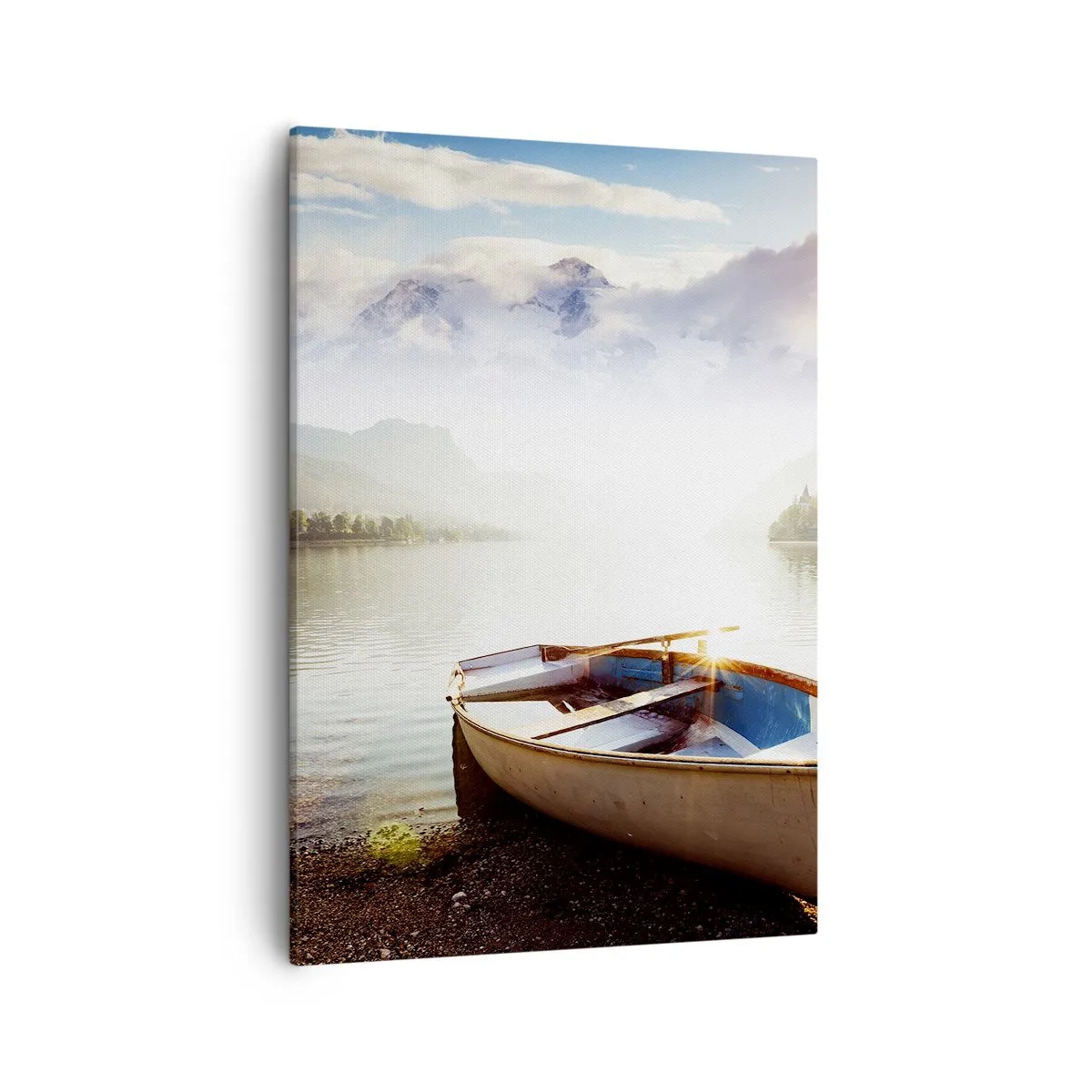 Obraz na plátně - U velké a čisté vody - 50x70 cm