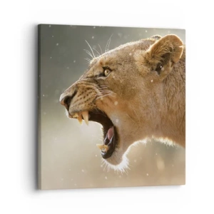 Obraz na plátně - Snaž se neposlouchat - 30x30 cm