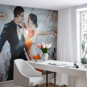 Fototapeta Samolepicí Deluxe Sticker - Dirty dancing - Abstrakce, Tanec, Tango - 350x256 cm