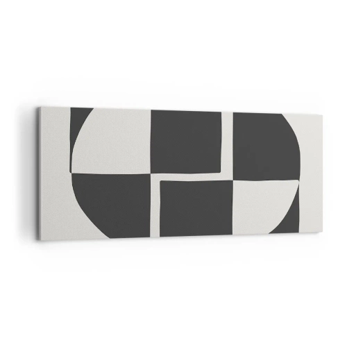 Obraz na plátně - Antitéza – syntéza - 100x40 cm