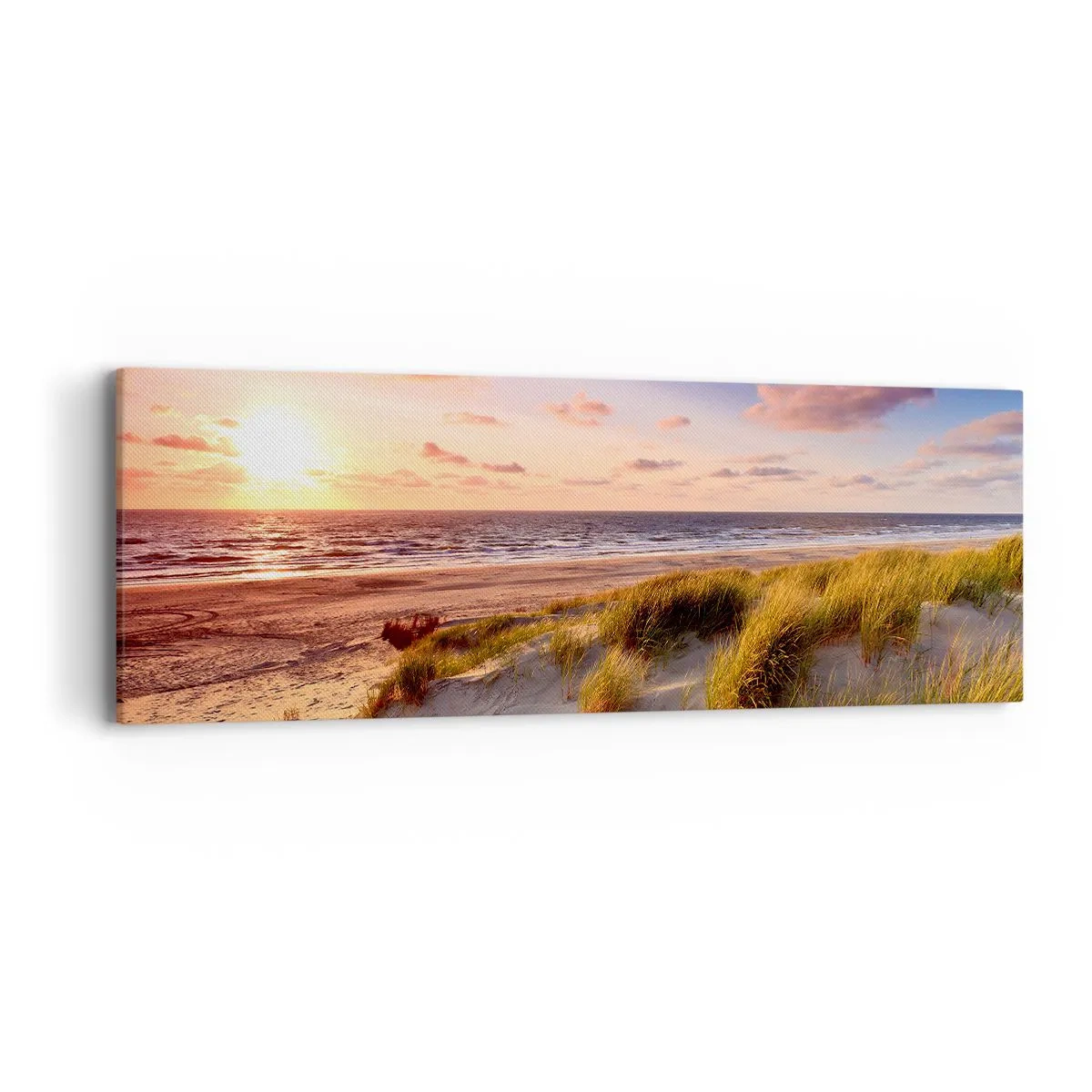 Obraz na plátně - Už v létě voní vzduch - 90x30 cm