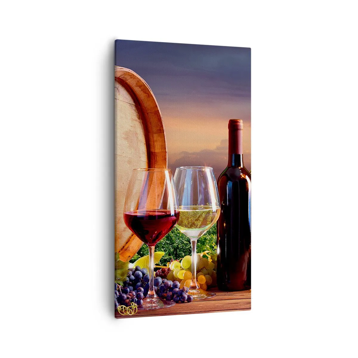 Obraz na plátně - Tady má život chuť - 55x100 cm