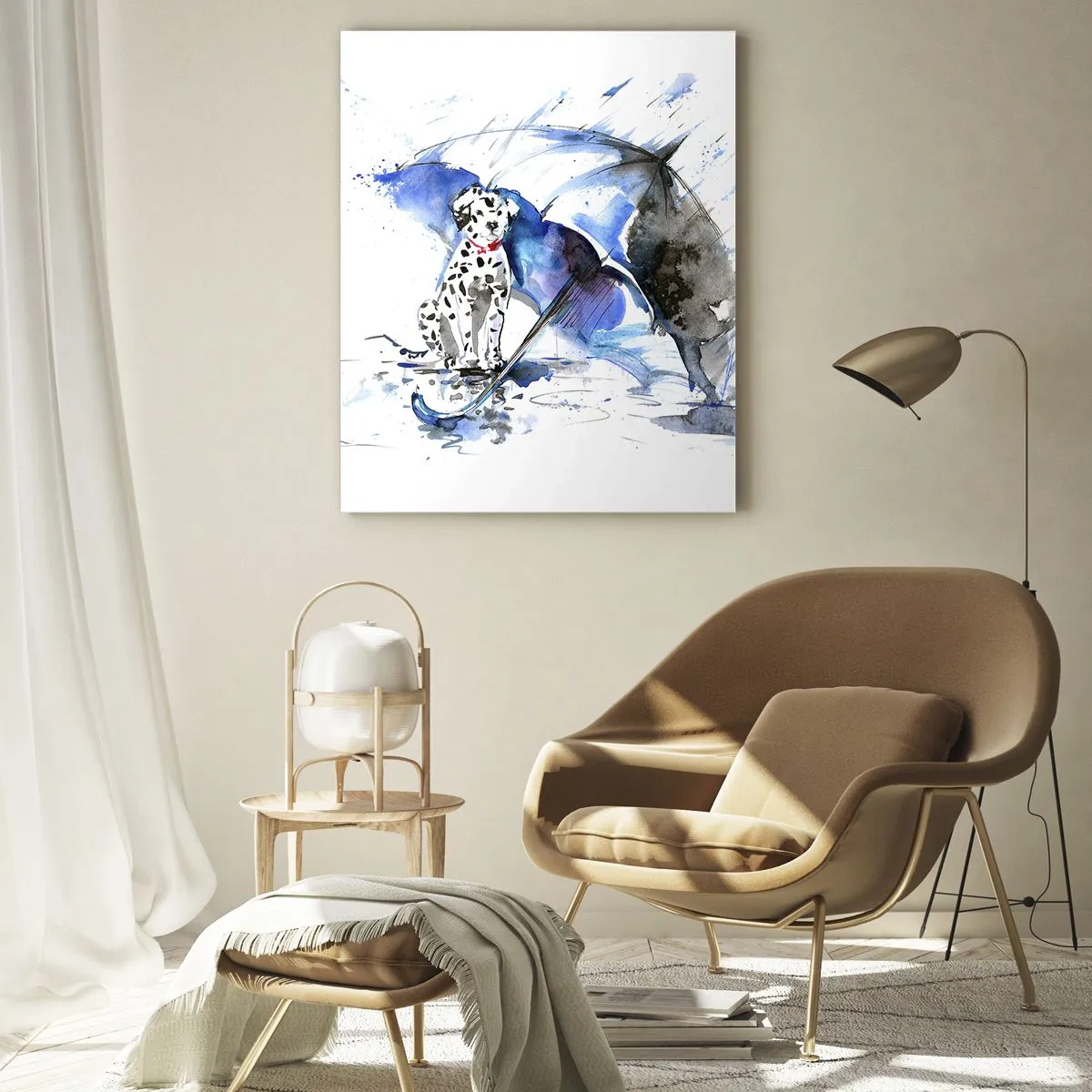 Obraz na skle - Na to je přítel - 80x120 cm