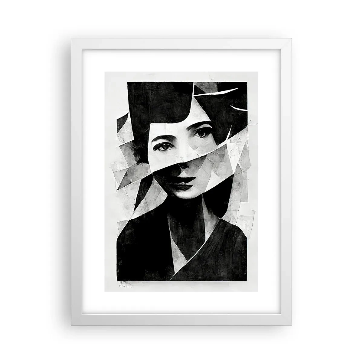 Plakát v bílém rámu - Něco o tobě… - 30x40 cm