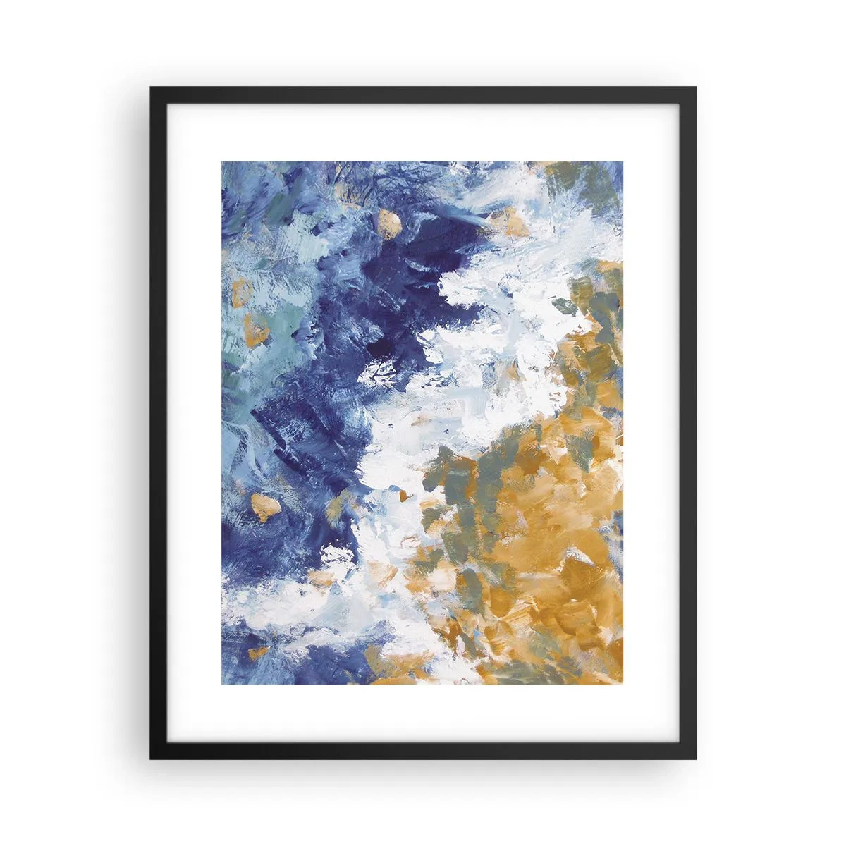 Plakát v černém rámu - Tanec živlů - 40x50 cm