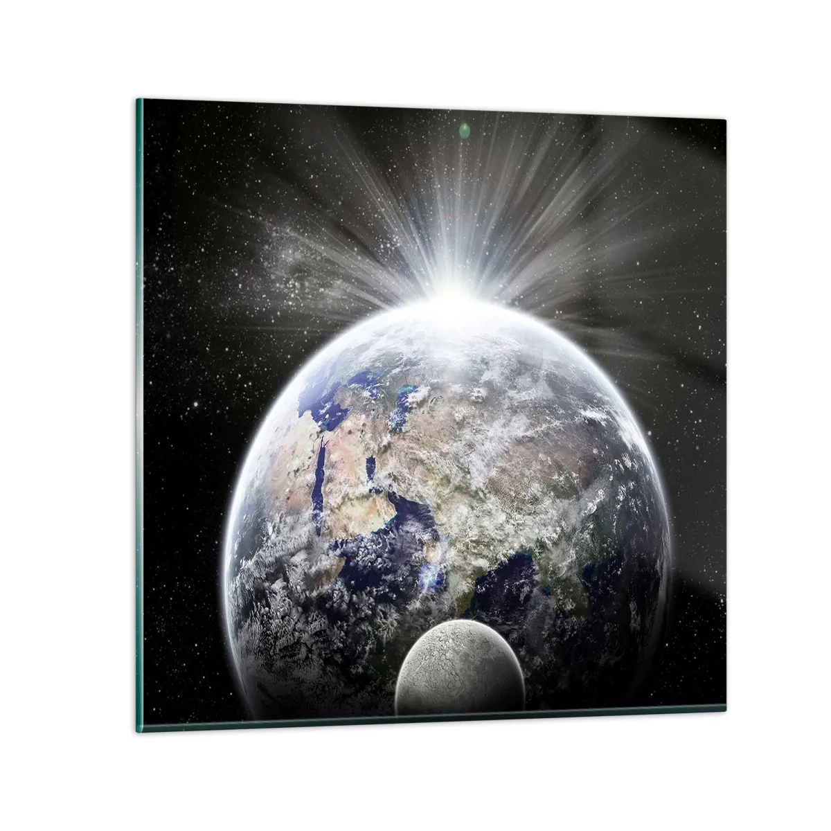 Obraz na skle - V plném lesku - 40x40 cm