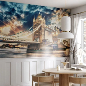 Fototapeta Premium Sand - Pomník viktoriánského impéria - Město, Londýn, Architektura - 100x70 cm