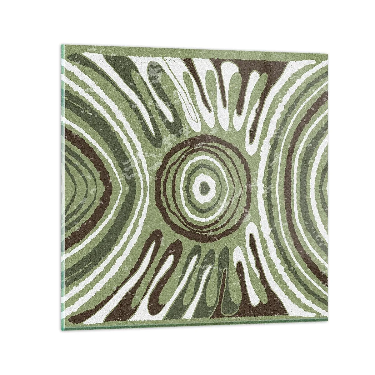 Obraz na skle - Exploze emocí - 70x70 cm