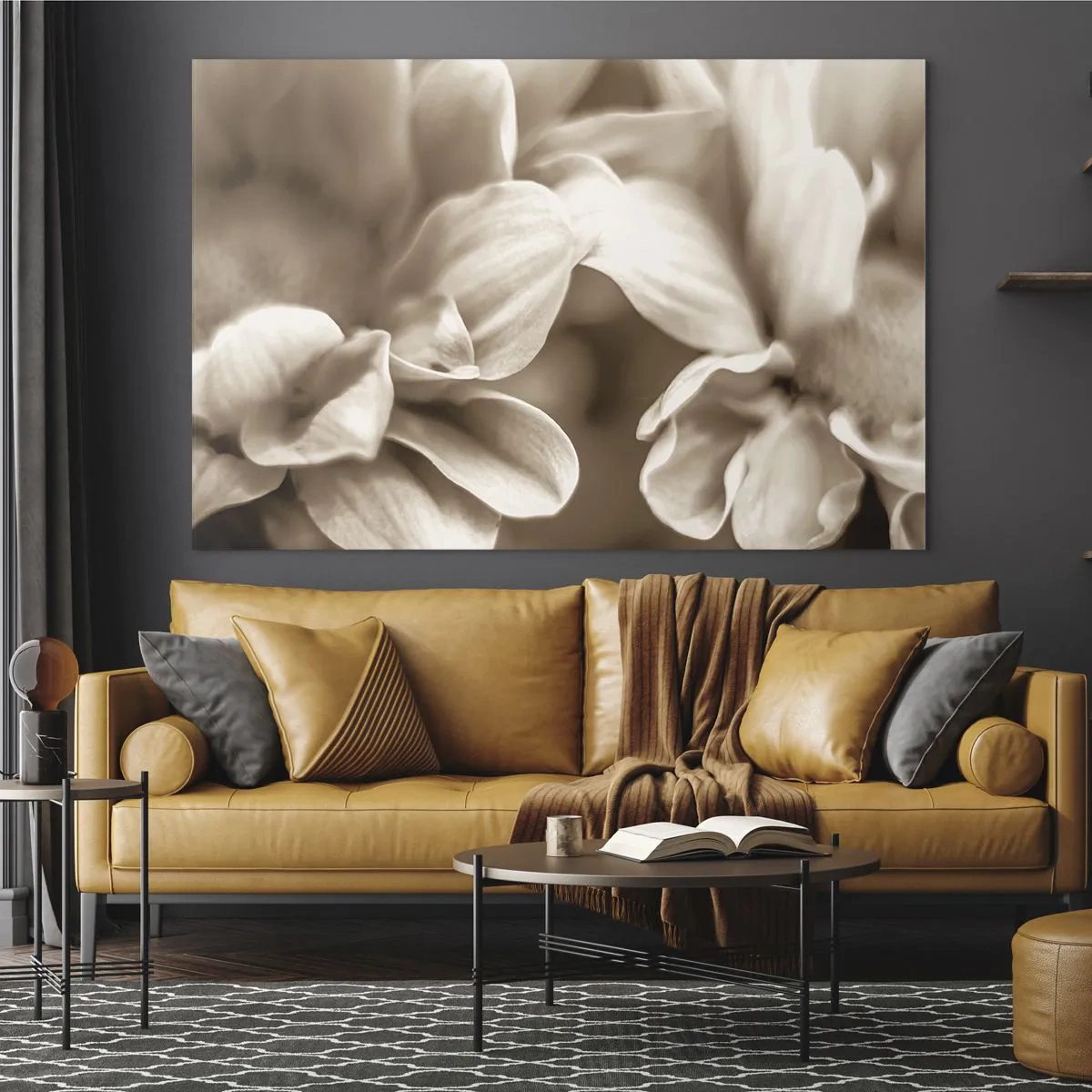 Obraz na skle - Něžné jako úsměv - 100x70 cm