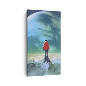 Obraz na plátně - Objevitel nové zemi - 45x80 cm