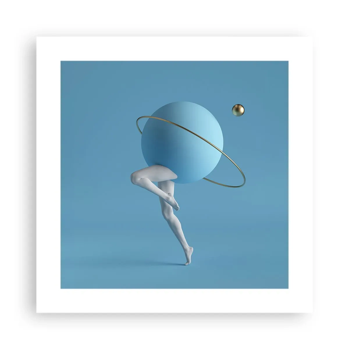 Plakát - Šílenství planet - 40x40 cm