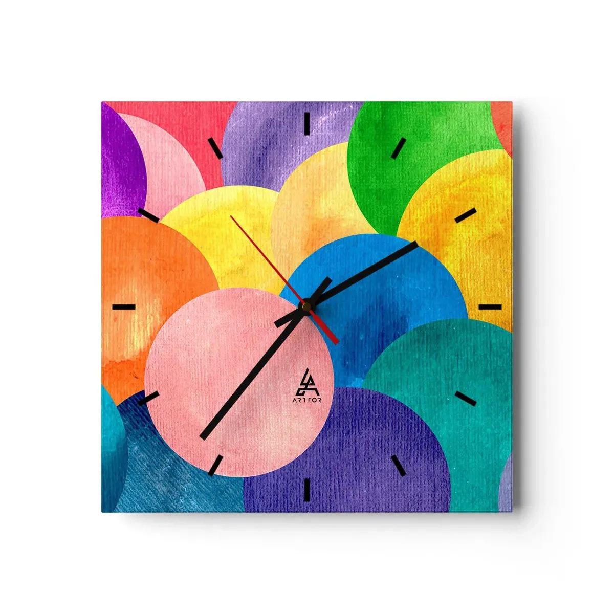 Nástěnné hodiny - Původní plnost života - 30x30 cm