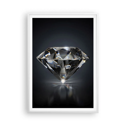 Plakát v bílém rámu - Best girls friend - 70x100 cm