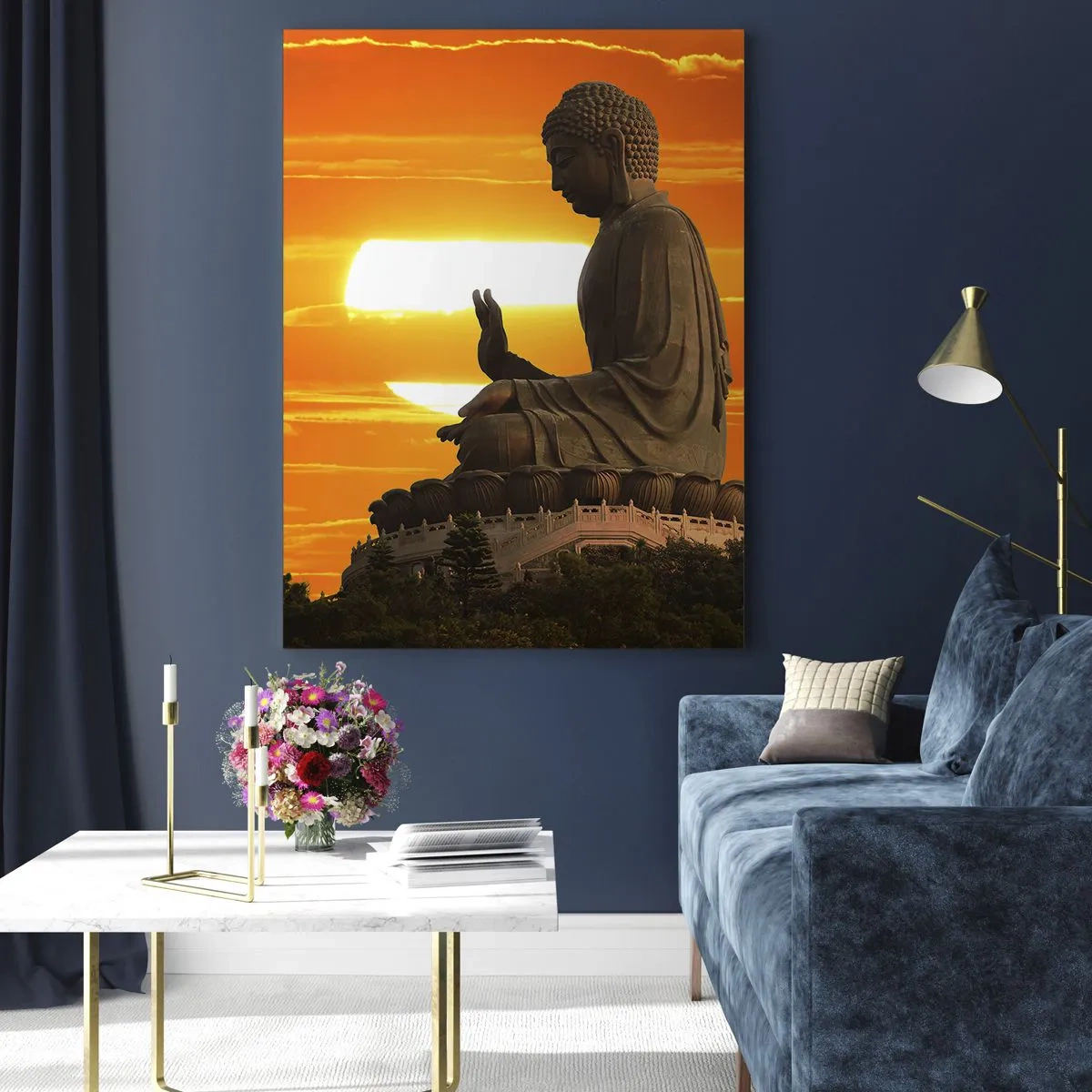 Obraz na skle - Bez strachu ze světa - 50x70 cm