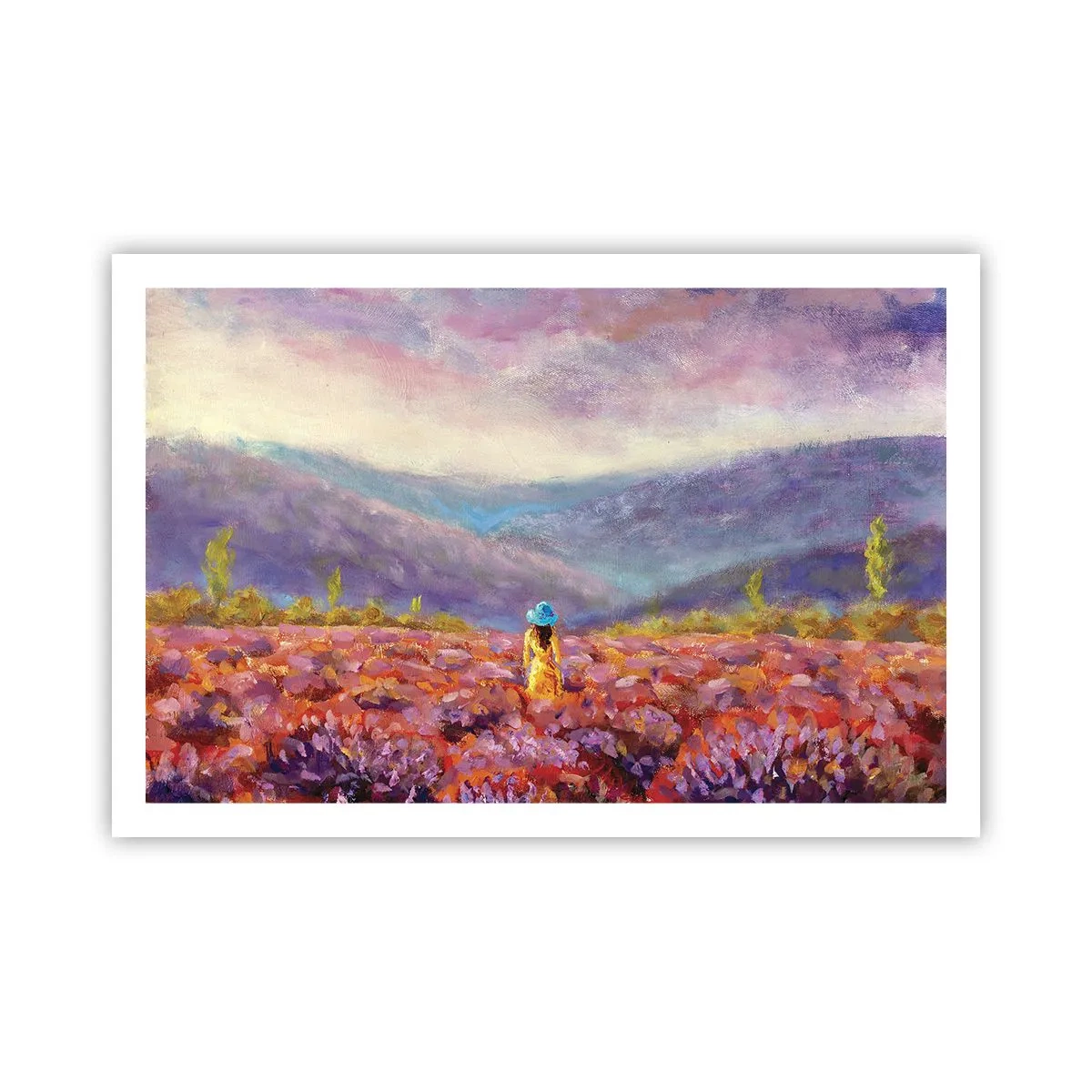 Plakát - V levandulovém světě - 91x61 cm