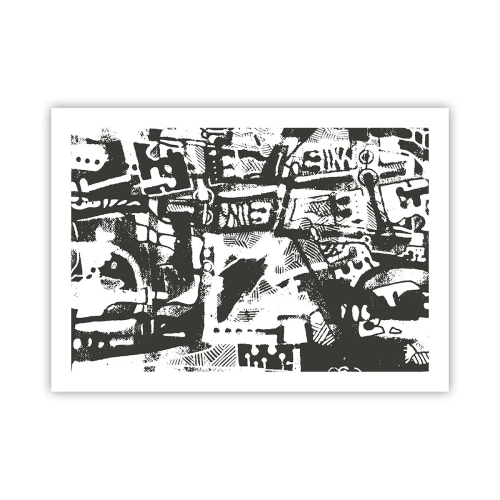 Plakát - Pořádek nebo chaos? - 70x50 cm