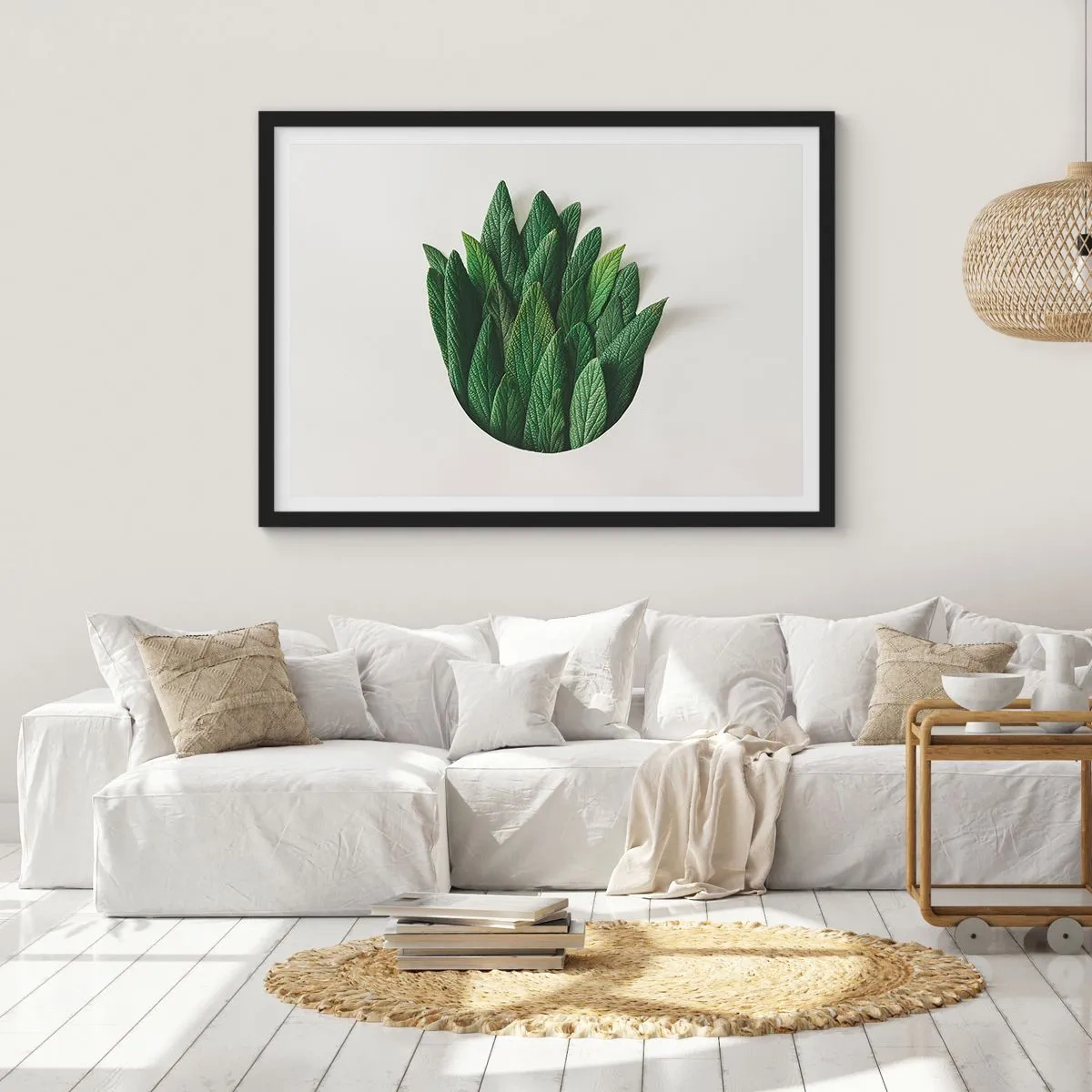 Plakát v černém rámu - Neukojitelná zvědavost - 91x61 cm