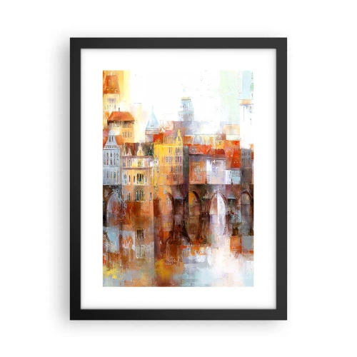 Plakát v černém rámu - Pod mostem je taky krásně - 30x40 cm
