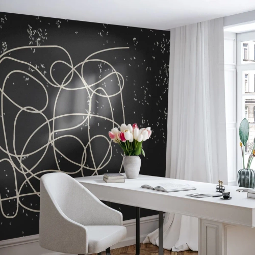 Fototapeta Samolepicí Deluxe Sticker - Toulání myslí - Abstrakce, Grafika, Kus - 250x175 cm