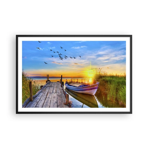 Plakát v černém rámu - Na shledanou zítra - 91x61 cm