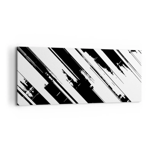 Obraz na plátně - Intenzivní a dynamická kompozice - 100x40 cm