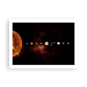 Plakát - Naše čtvrť - 70x50 cm