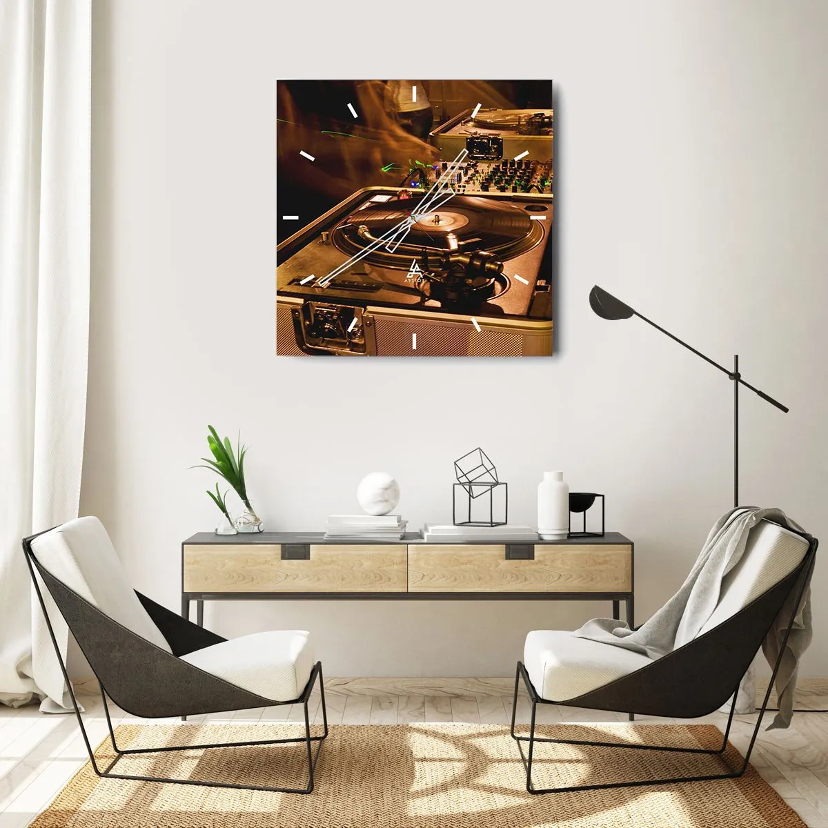 Nástěnné hodiny - Cítíš tu sílu? - 40x40 cm