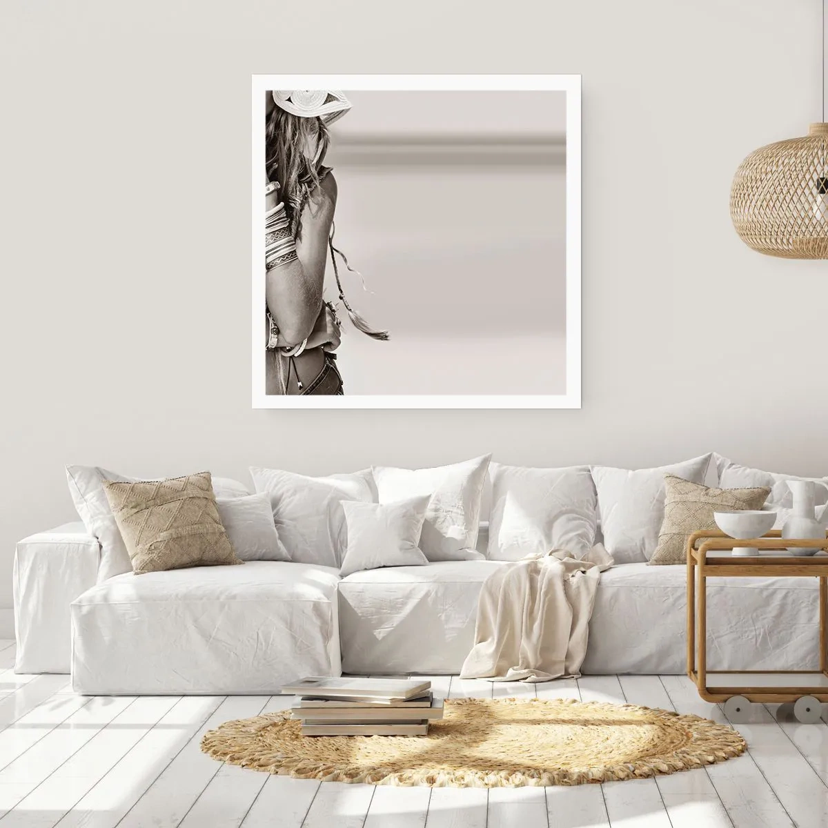 Plakát - Jako dívka - 40x40 cm