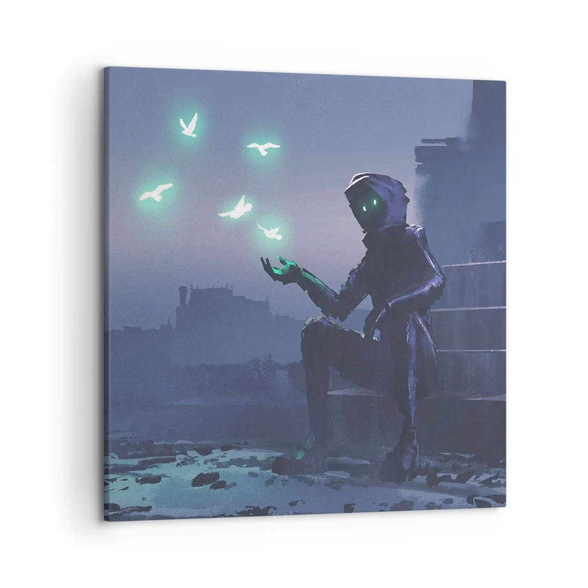 Obraz na plátně - Život se vrátí - 50x50 cm