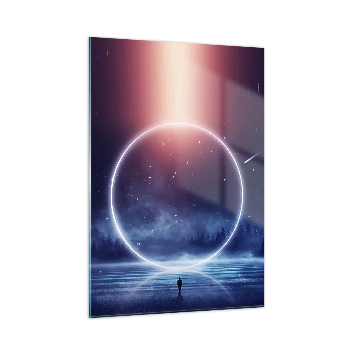 Obraz na skle - Už jsou tady… - 50x70 cm