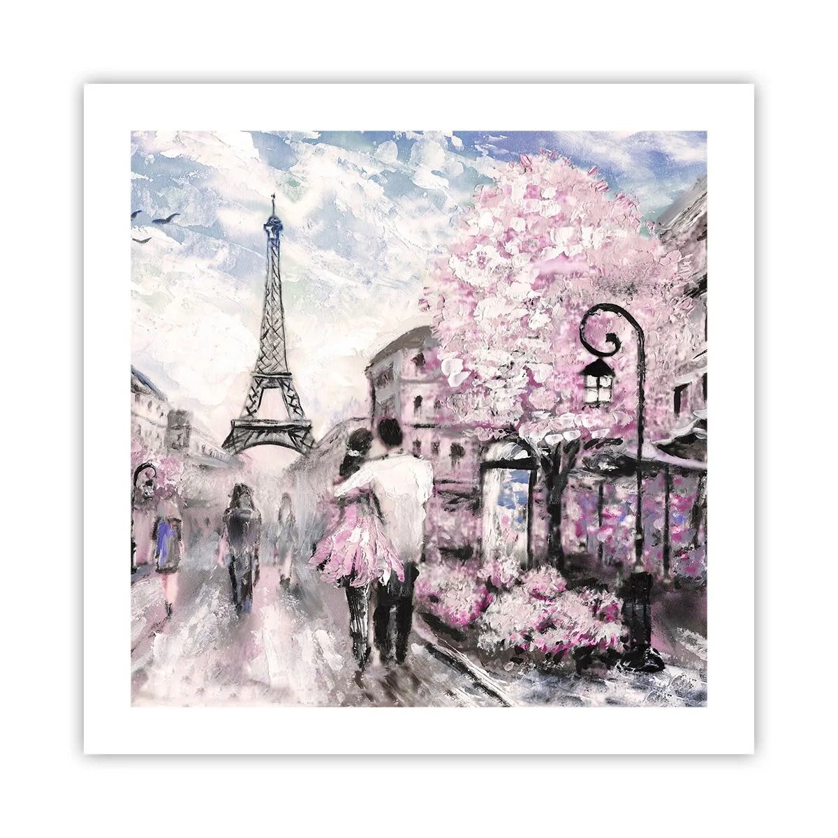 Plakát - Když se zamilovat, tak jenom v… - 50x50 cm